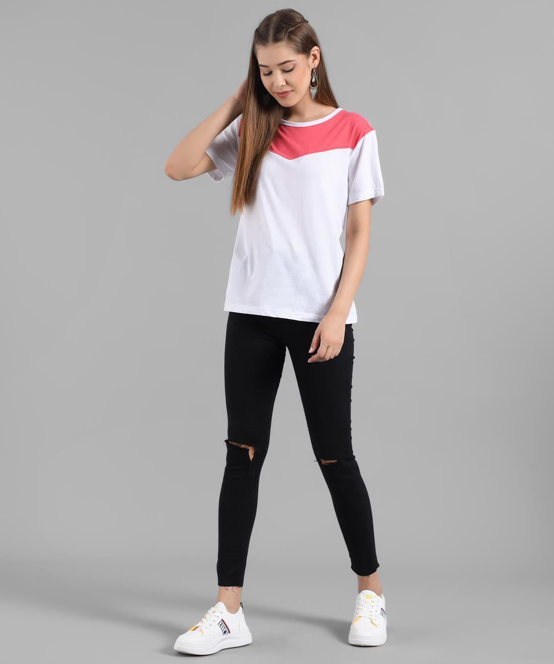 KOTTY Women's T-shirt With Mask