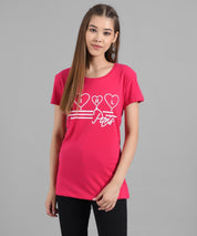 KOTTY Women's T-shirt With Mask