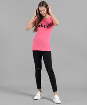 KOTTY Women's T-shirt With Mask