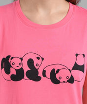 KOTTY Women's T-shirt With Mask