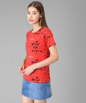 KOTTY Womens Attractive Casual T-Shirt