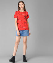 KOTTY Womens Attractive Casual T-Shirt