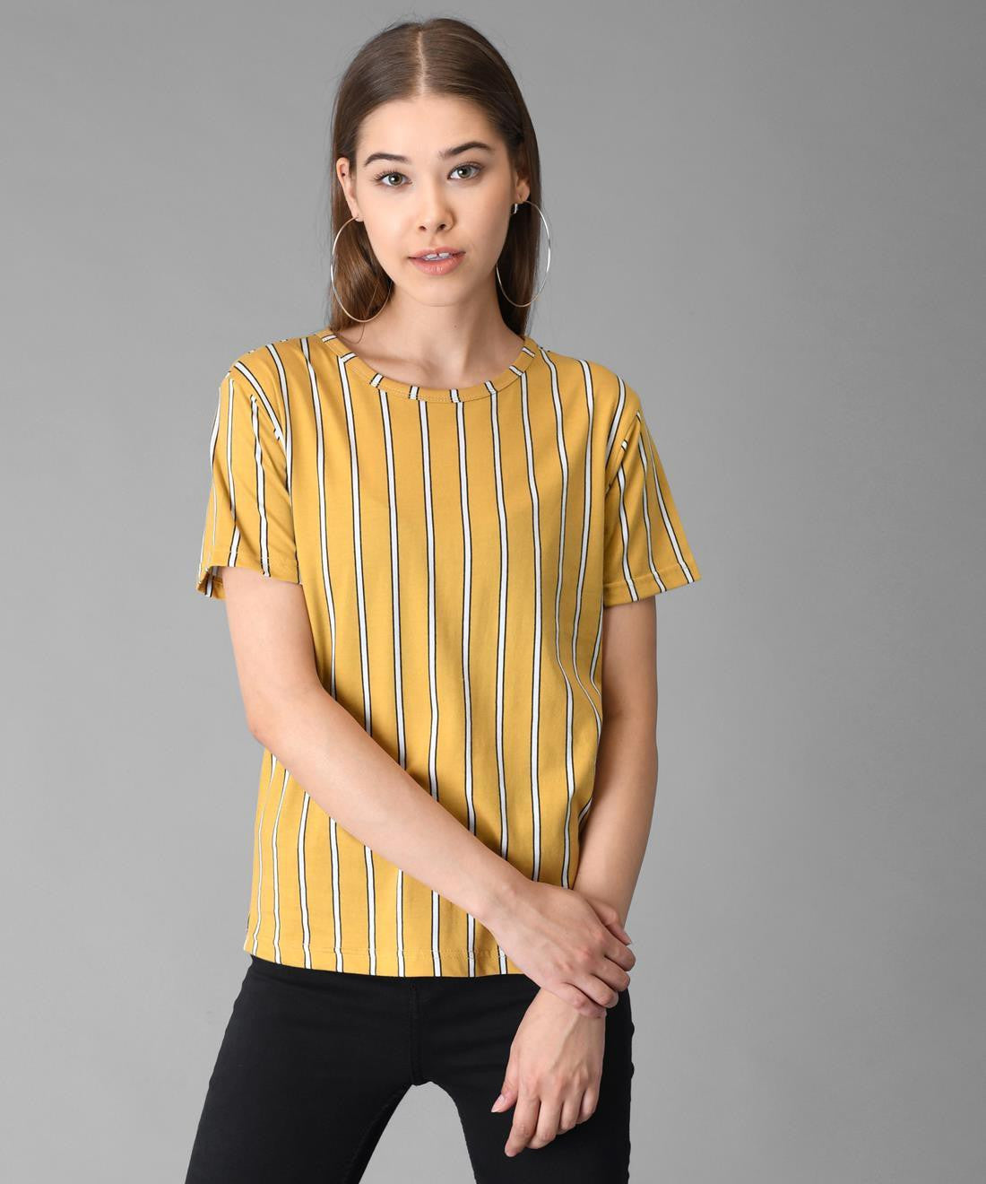KOTTY Women's T-shirt With Mask