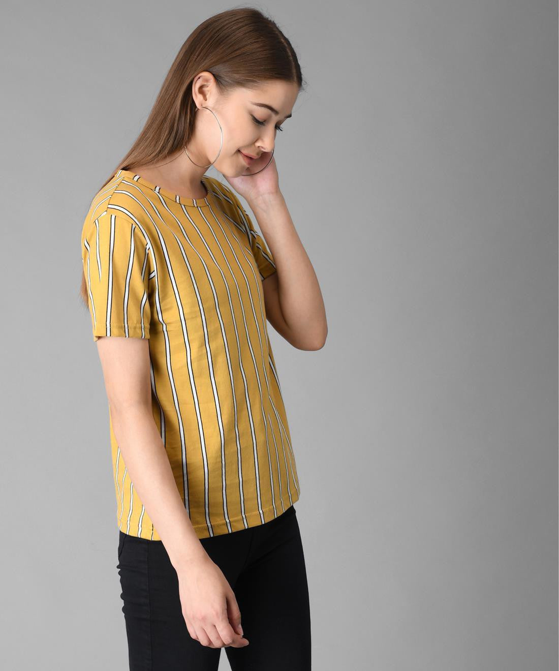 KOTTY Women's T-shirt With Mask
