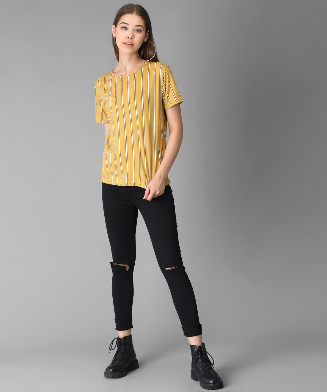 KOTTY Women's T-shirt With Mask
