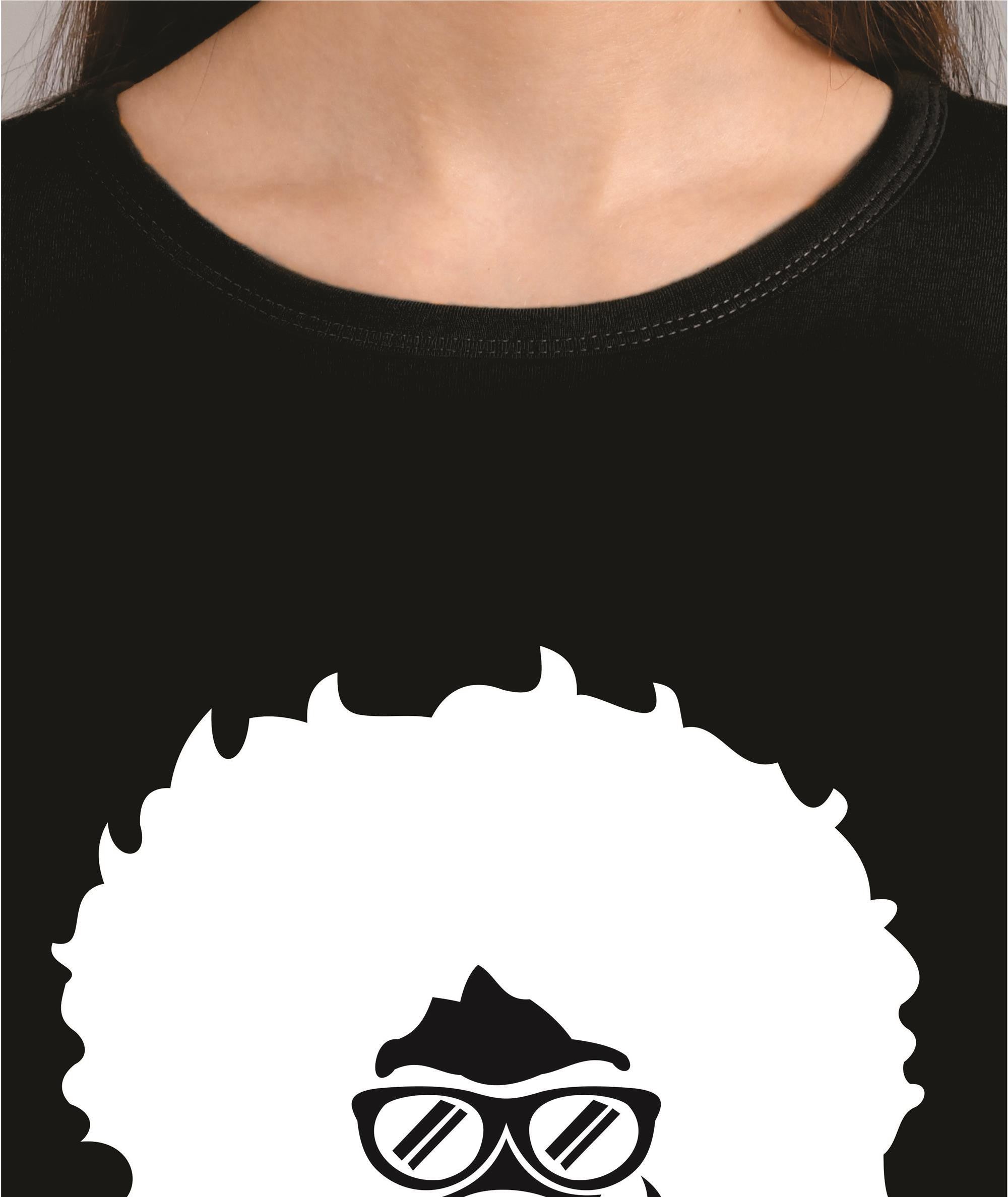 KOTTY Printed Women Round Neck Black T-Shirt 