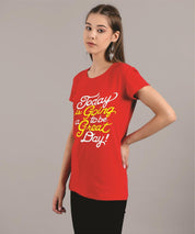 KOTTY Printed Women Round Neck Multicolor T-Shirt 