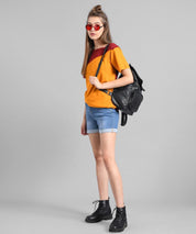 KOTTY Printed Women Round Neck Multicolor T-Shirt 
