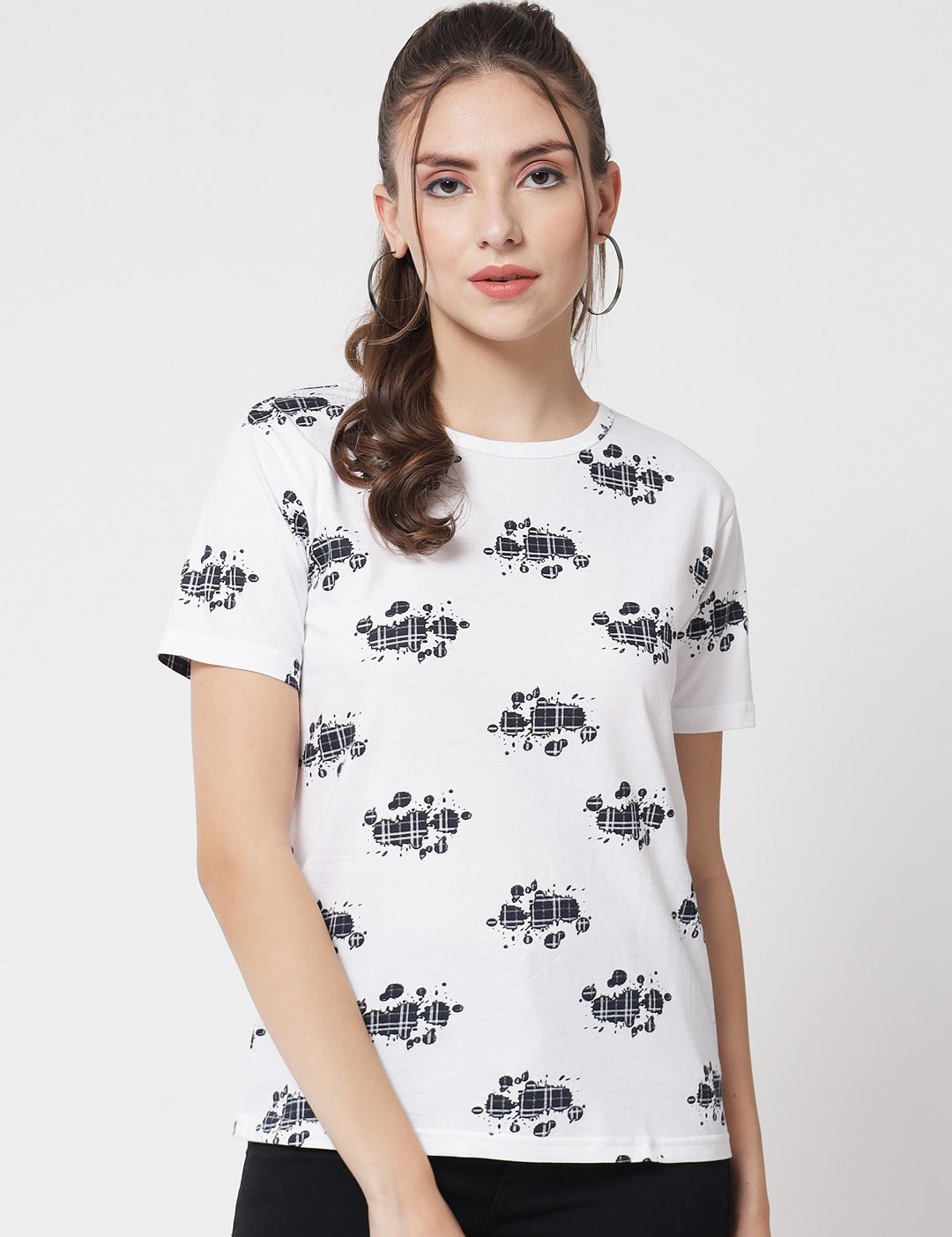 KOTTY Womens Attractive Casual T-Shirt