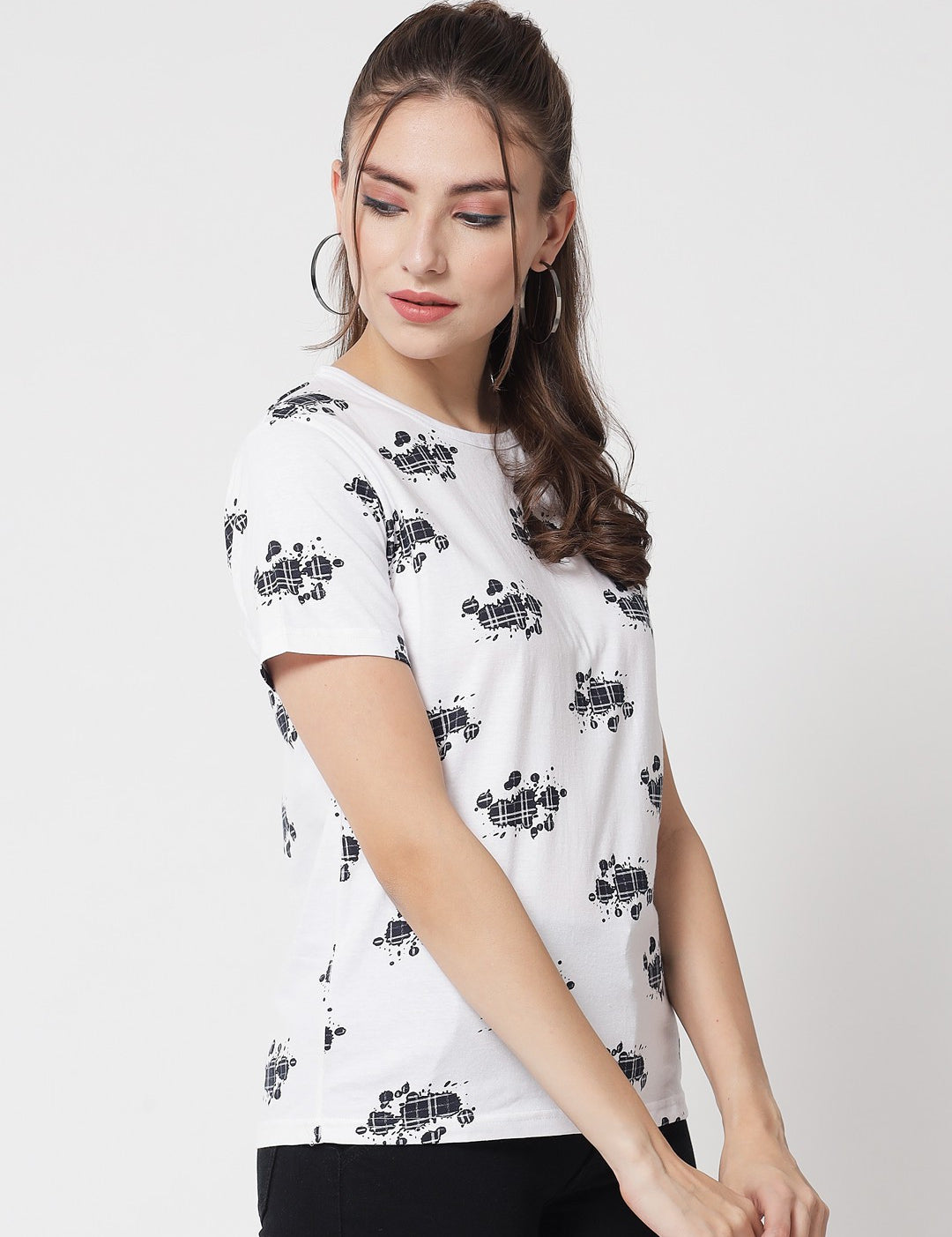 KOTTY Womens Attractive Casual T-Shirt