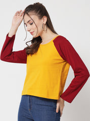 KOTTY Printed Women Round Neck Multicolor T-Shirt 