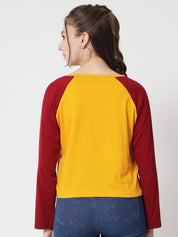 KOTTY Printed Women Round Neck Multicolor T-Shirt 