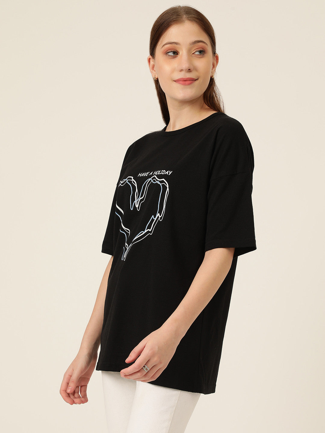 KOTTY Womens Attractive Casual T-Shirt