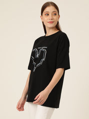 KOTTY Womens Attractive Casual T-Shirt
