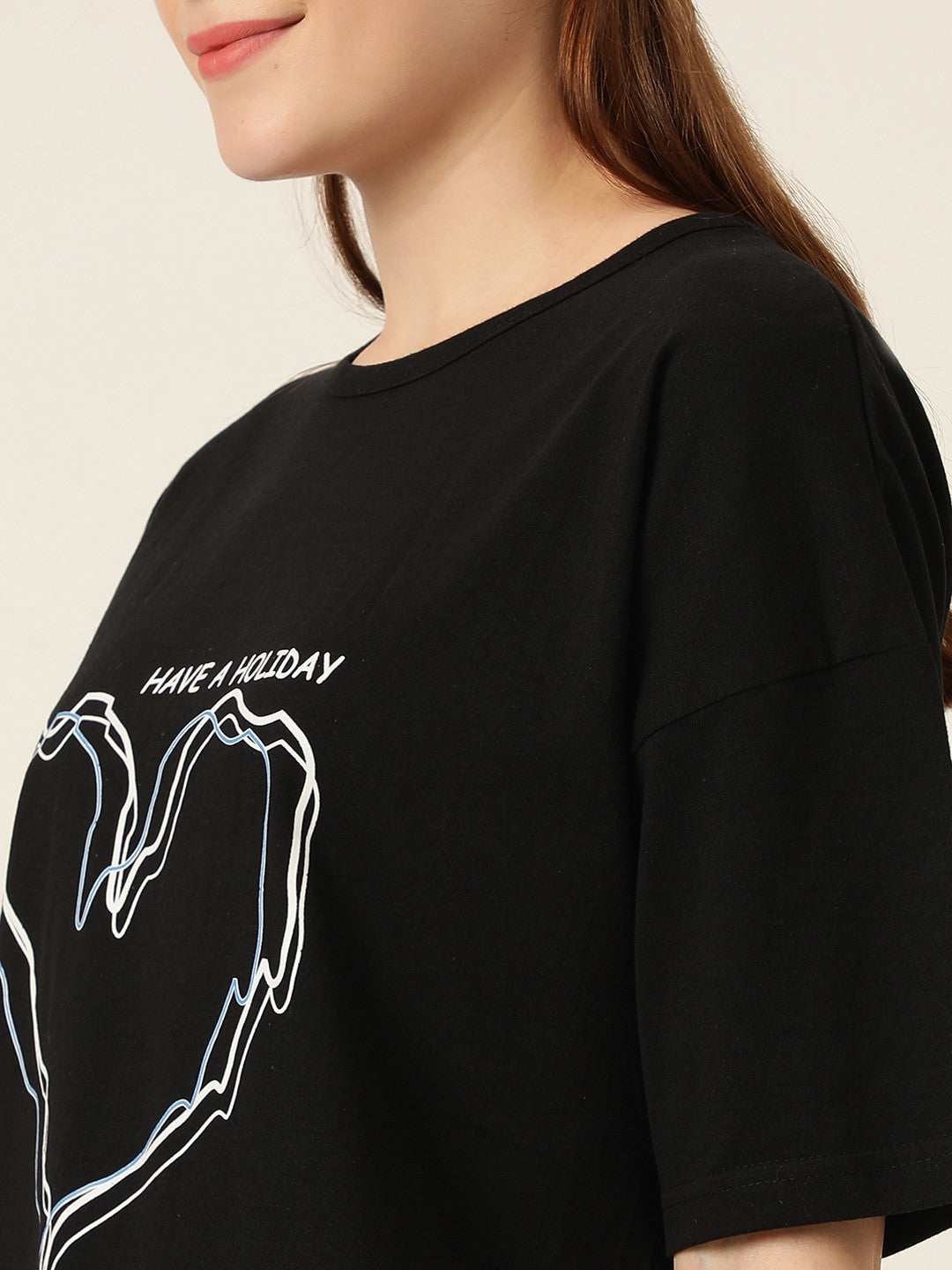KOTTY Womens Attractive Casual T-Shirt