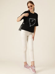 KOTTY Womens Attractive Casual T-Shirt