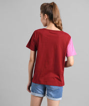 KOTTY Printed Women Round Neck Multicolor T-Shirt 