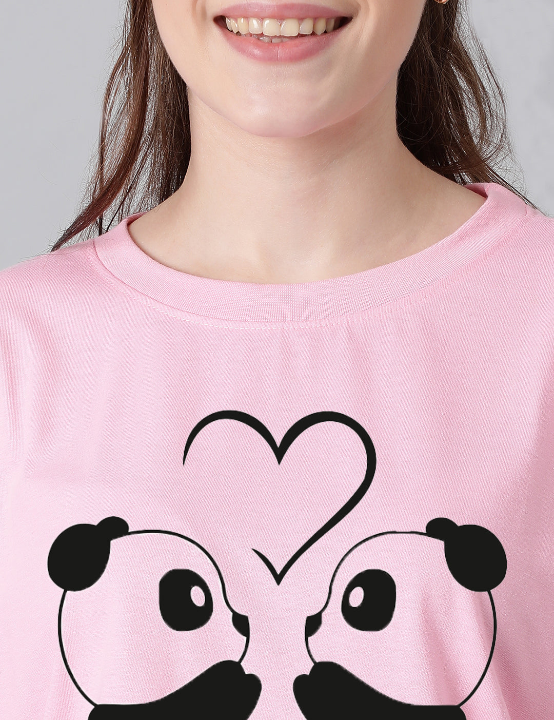 KOTTY Women's Cotton Blend Printed Oversized T-Shirts