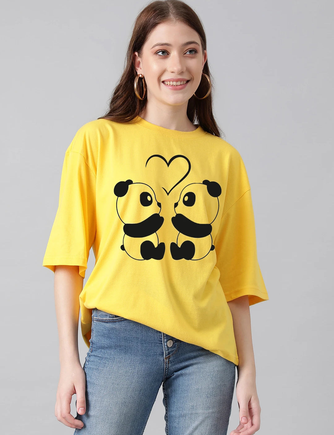 KOTTY Women’s Scoop Neck Fitted Tee – Stretchable Solid Color Cotton Top