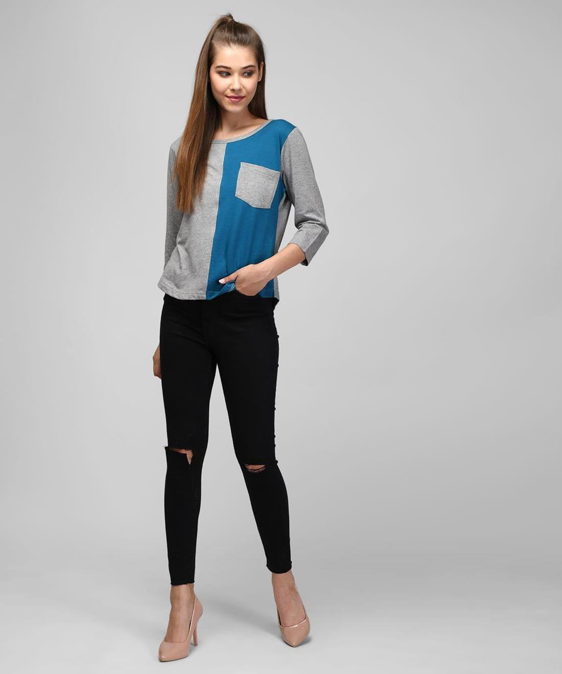 KOTTY Womens Attractive Casual T-Shirt