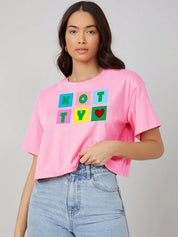 KOTTY Womens Attractive Casual T-Shirt