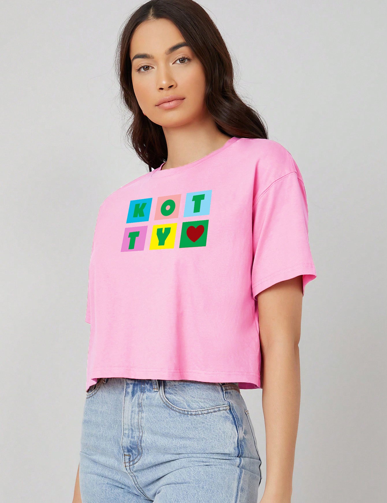 KOTTY Womens Attractive Casual T-Shirt