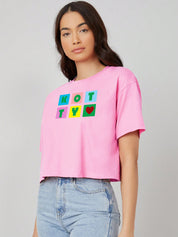 KOTTY Womens Attractive Casual T-Shirt