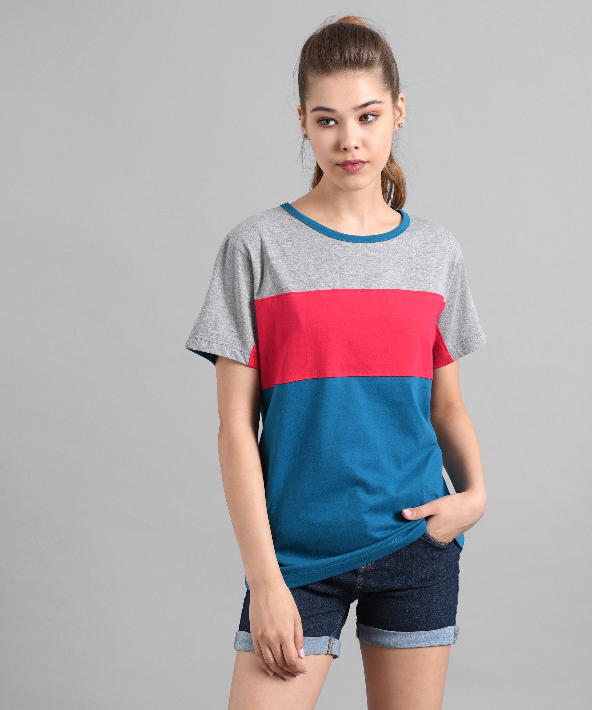 KOTTY Womens Attractive Casual T-Shirt