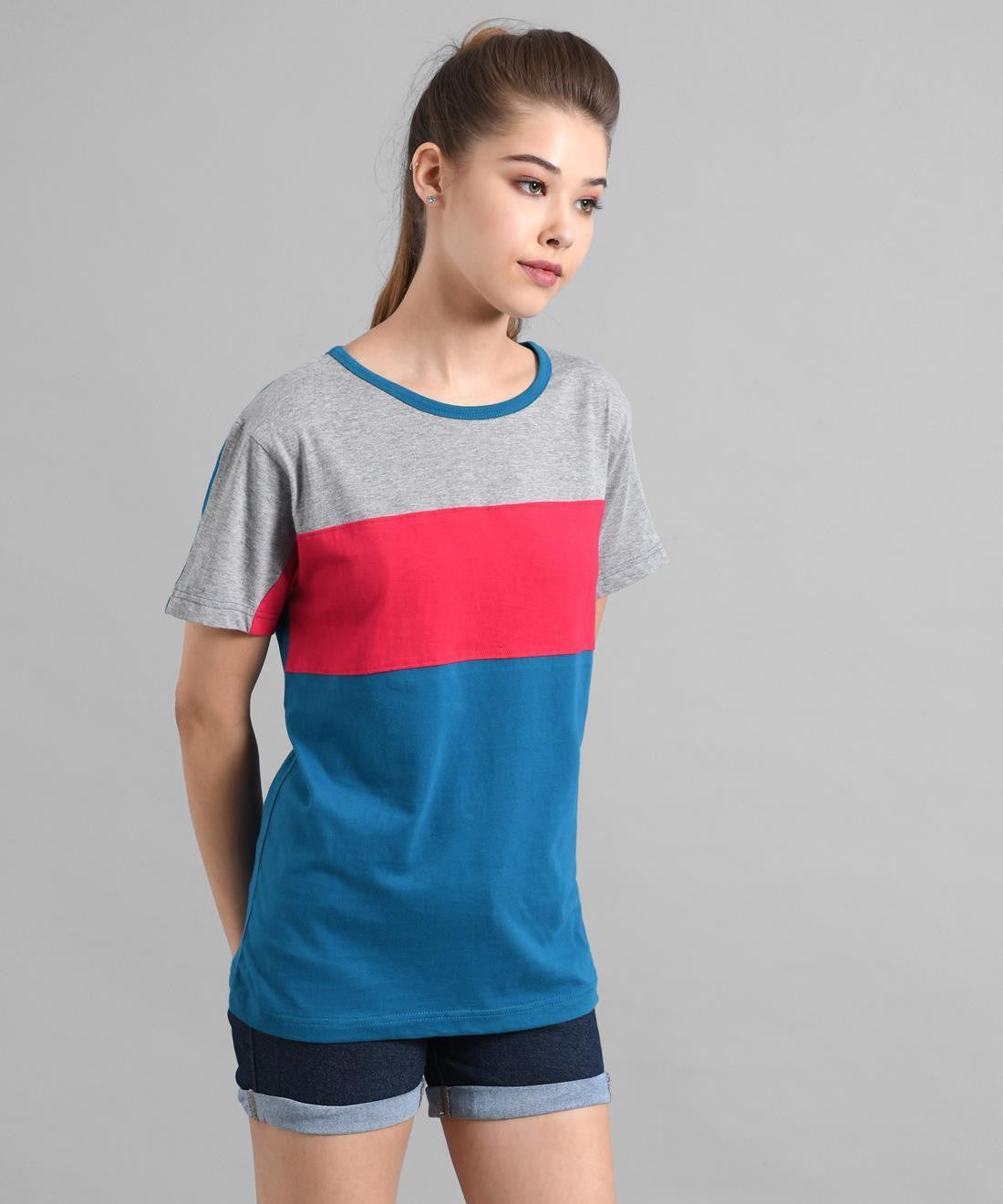 KOTTY Womens Attractive Casual T-Shirt