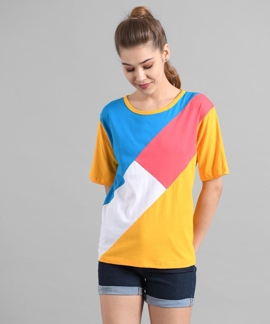 KOTTY Womens Attractive Casual T-Shirt