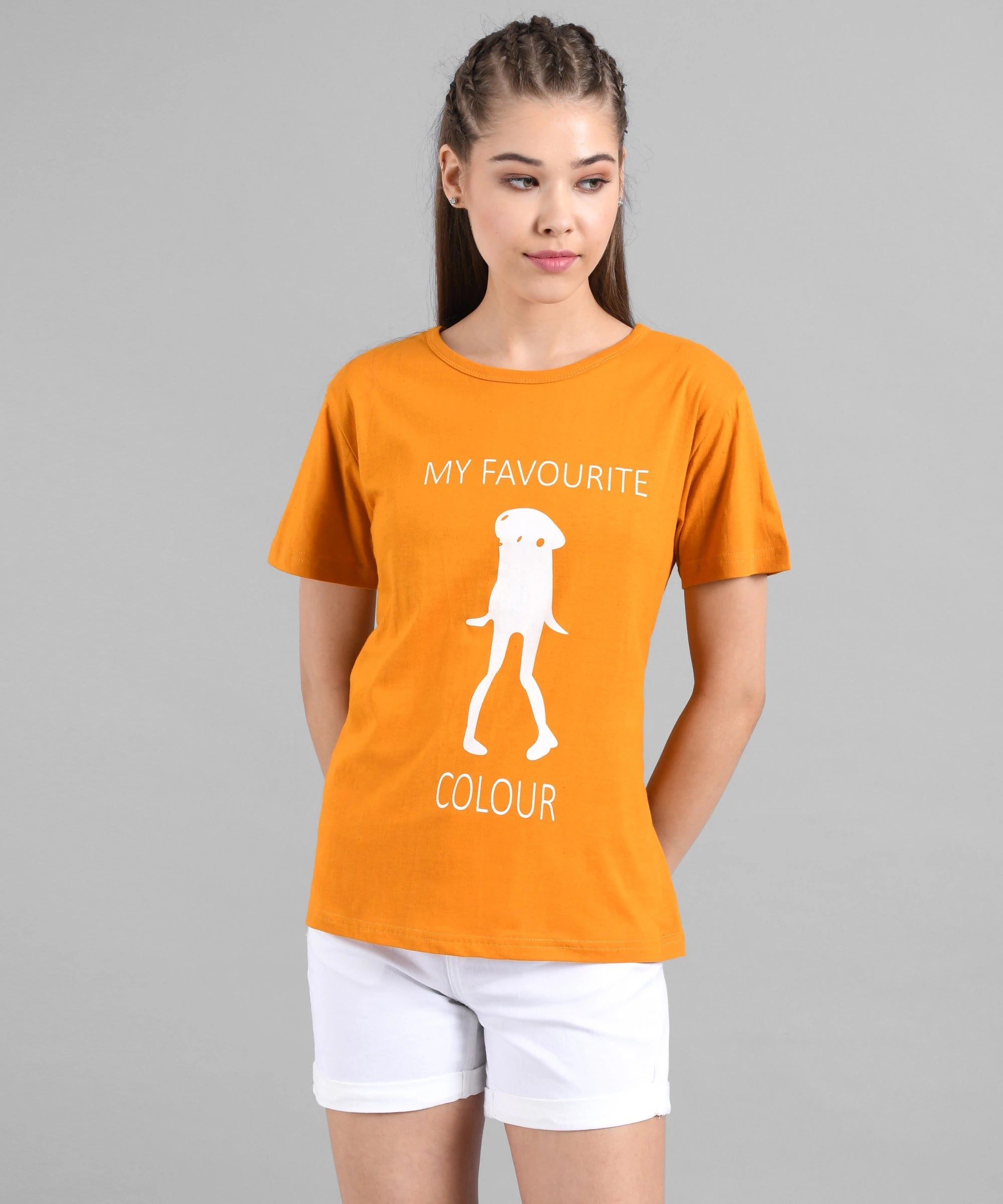 KOTTY Colorblock Women Round Neck Multicolor T-Shirt 