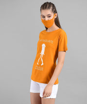 KOTTY Colorblock Women Round Neck Multicolor T-Shirt 