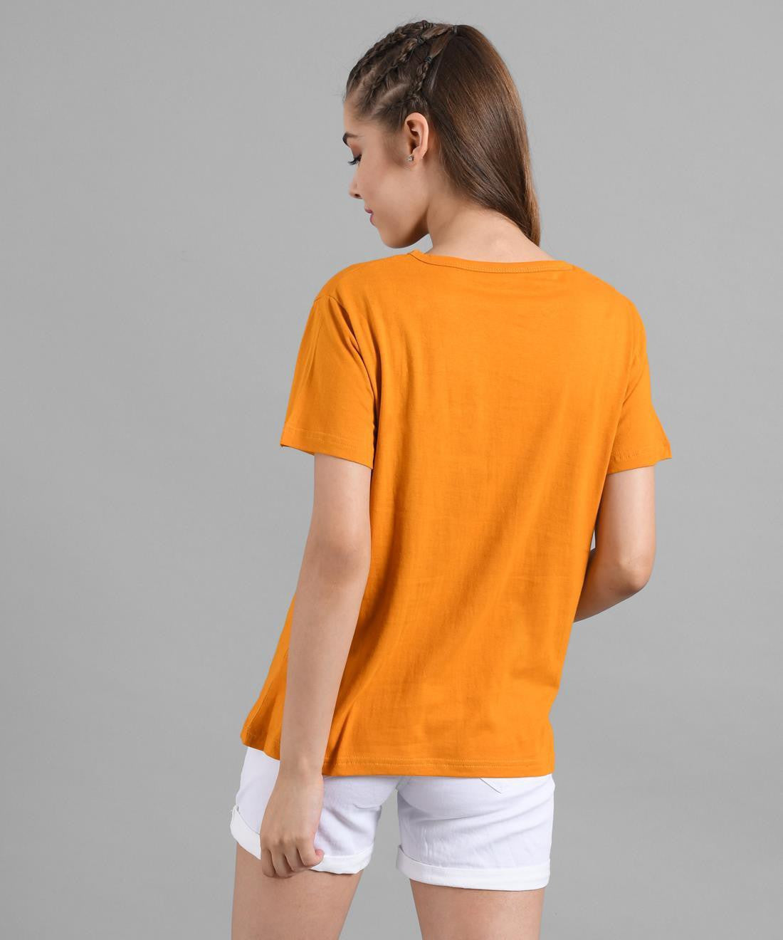 KOTTY Colorblock Women Round Neck Multicolor T-Shirt 
