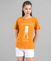 KOTTY Colorblock Women Round Neck Multicolor T-Shirt 