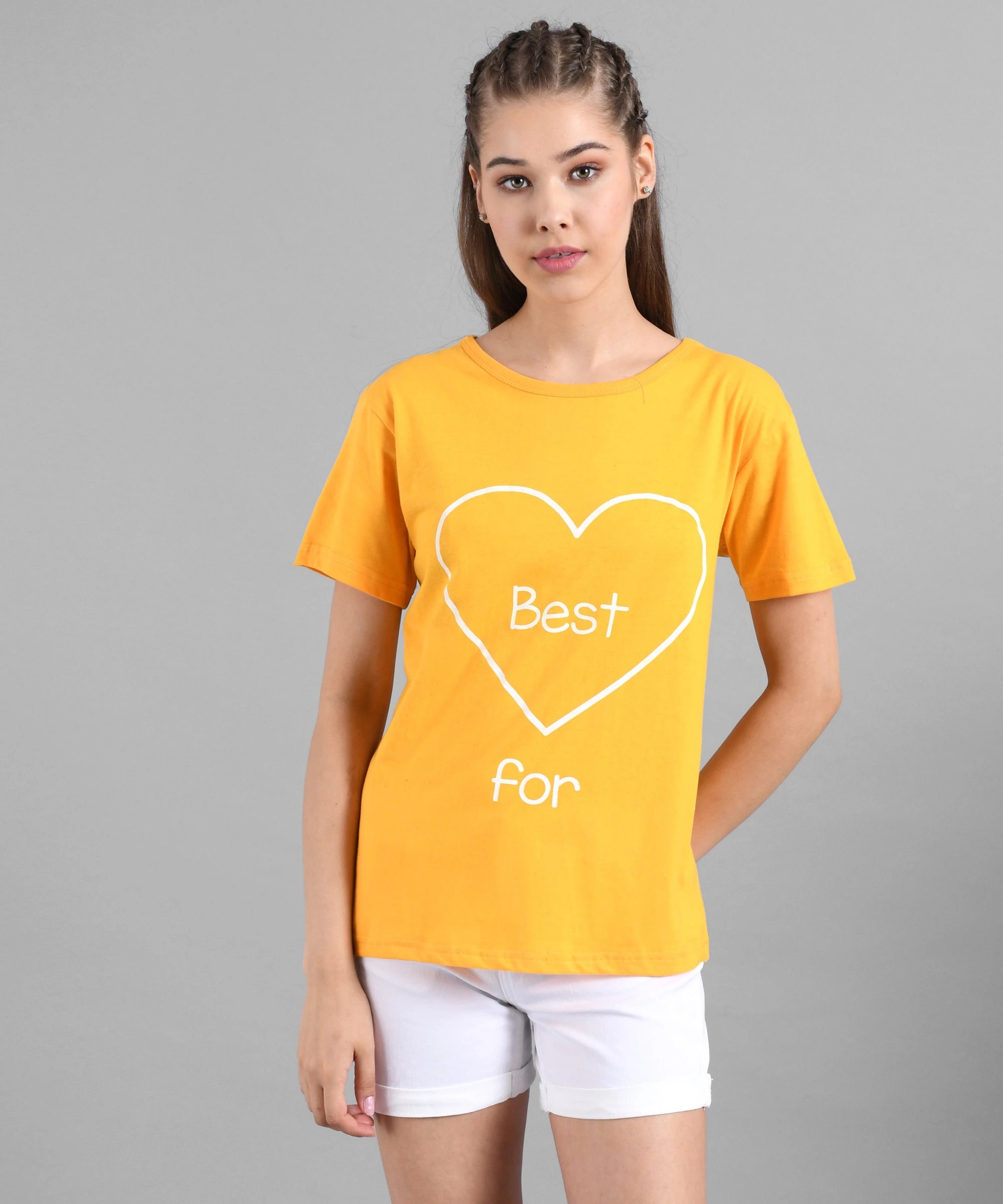 KOTTY Colorblock Women Round Neck Multicolor T-Shirt 