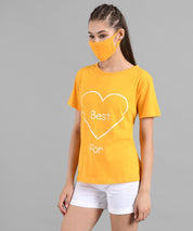 KOTTY Colorblock Women Round Neck Multicolor T-Shirt 
