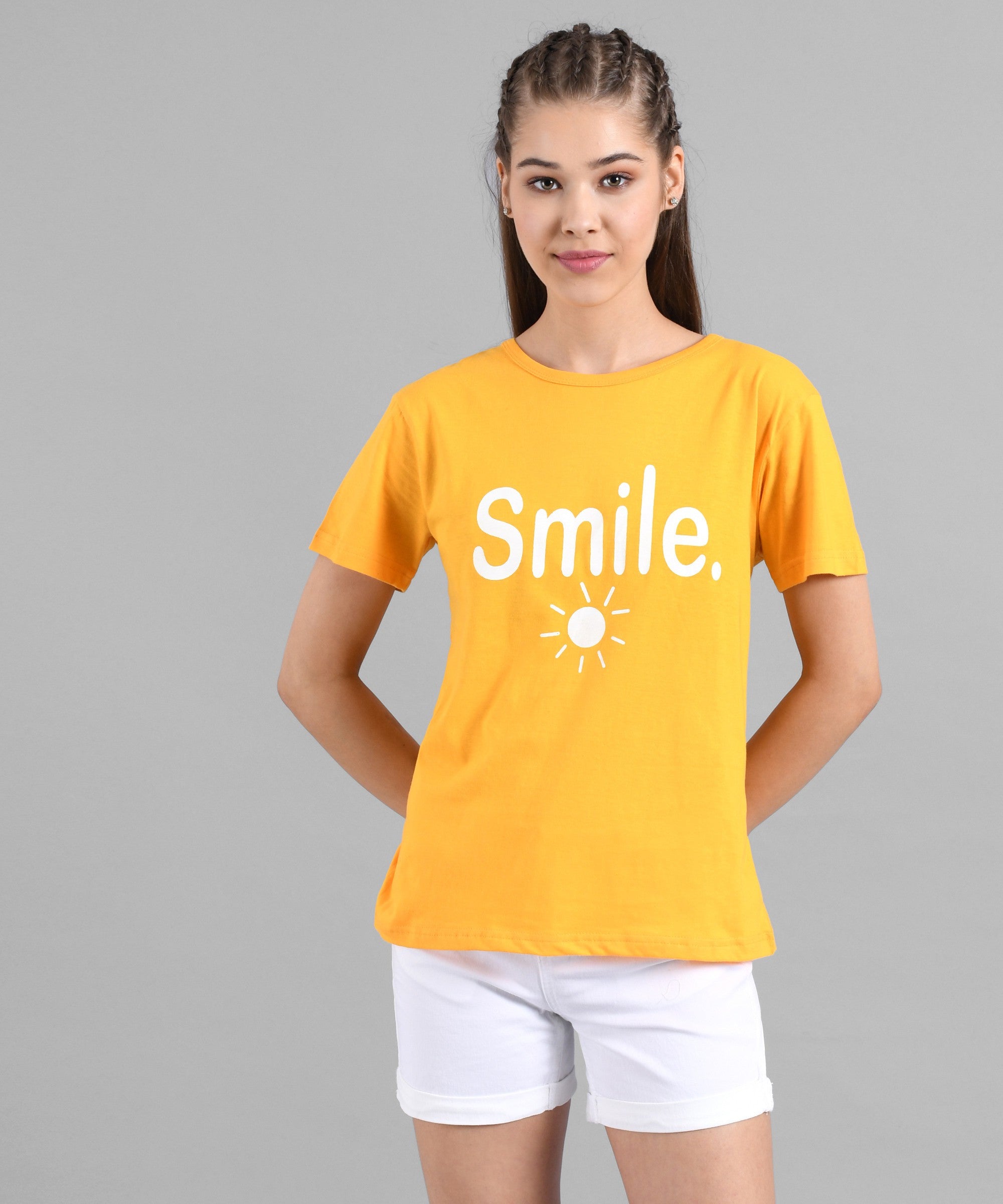 KOTTY Colorblock Women Round Neck Multicolor T-Shirt 