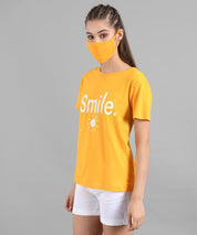KOTTY Colorblock Women Round Neck Multicolor T-Shirt 