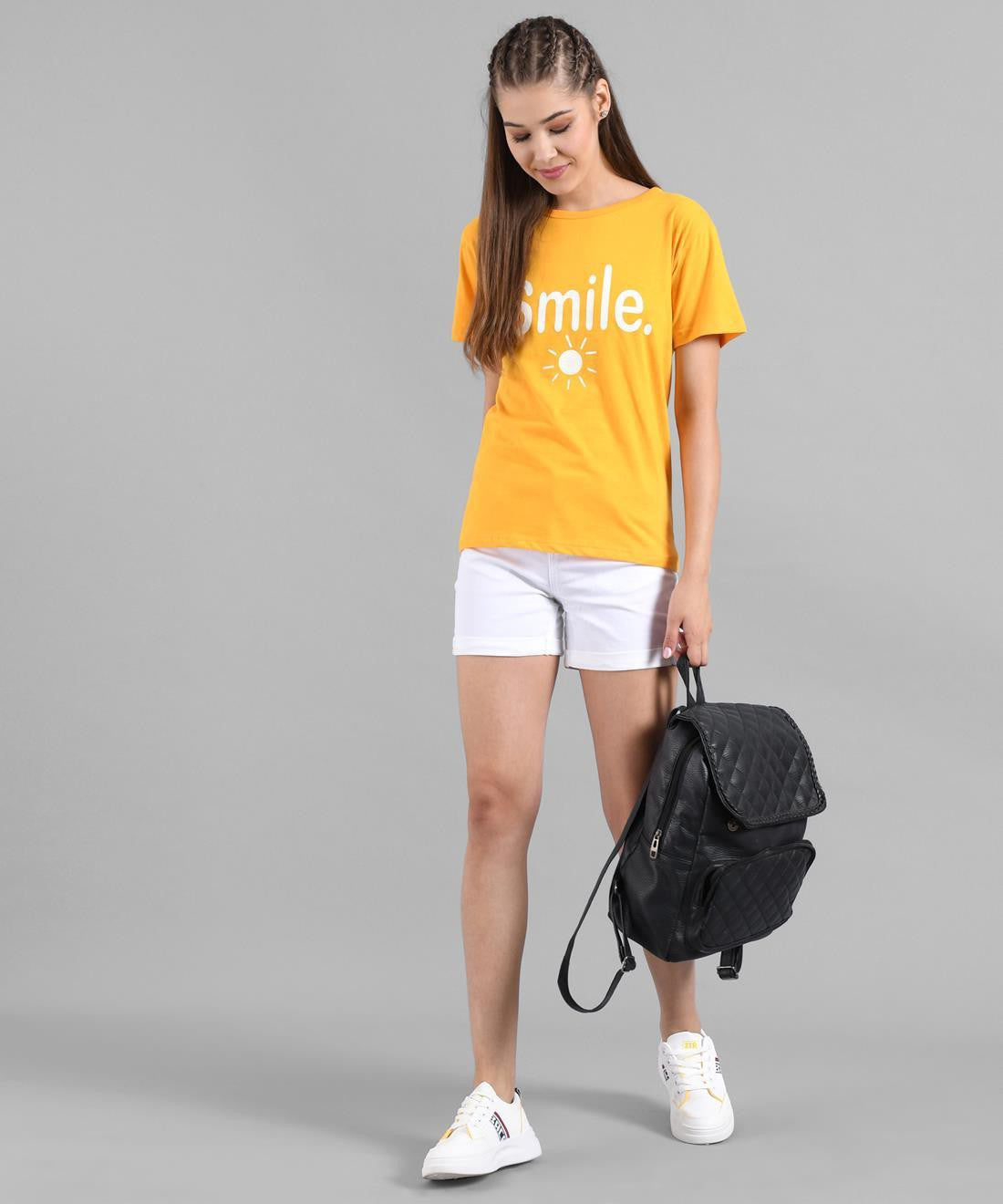 KOTTY Colorblock Women Round Neck Multicolor T-Shirt 
