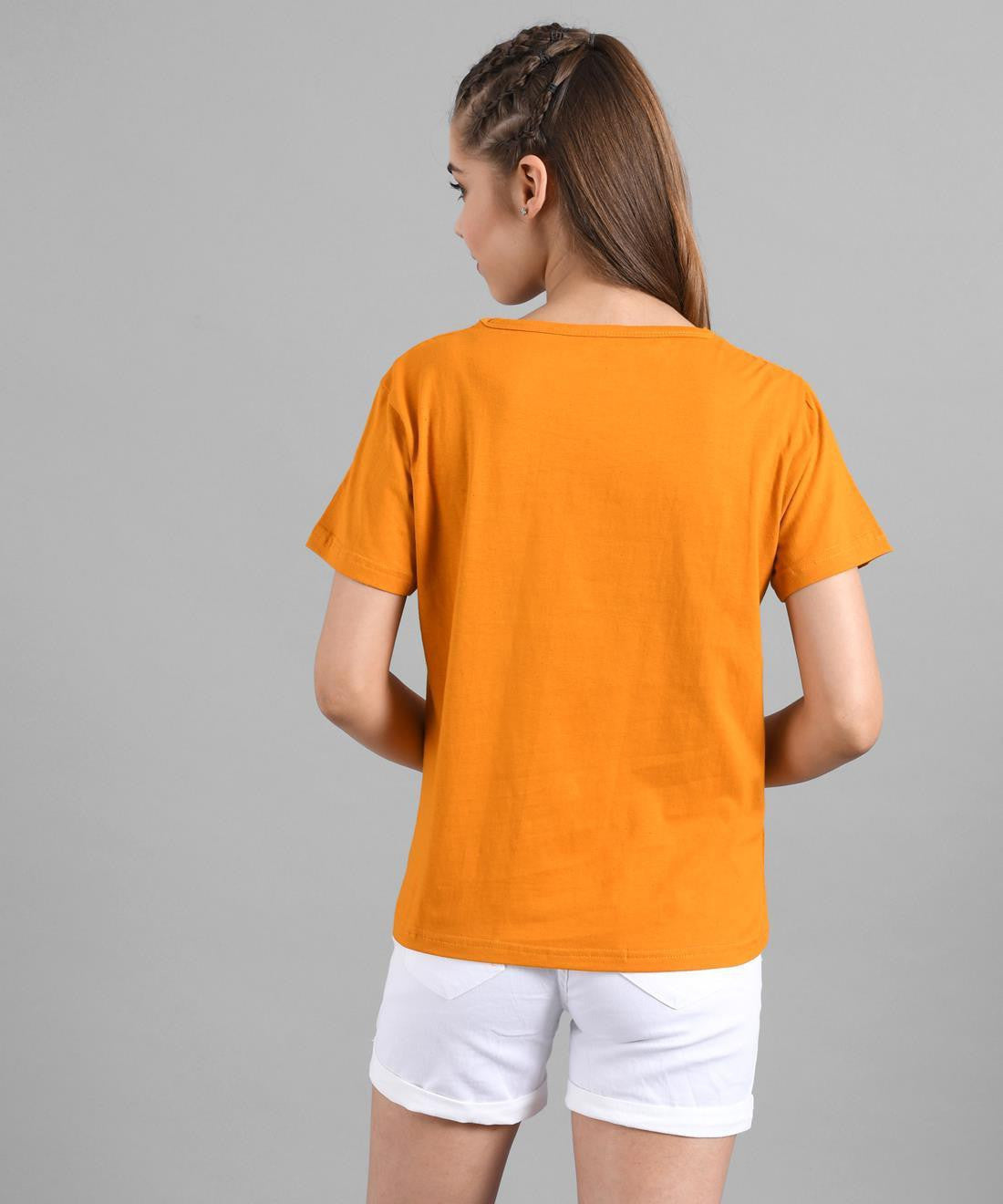 KOTTY Colorblock Women Round Neck Multicolor T-Shirt 