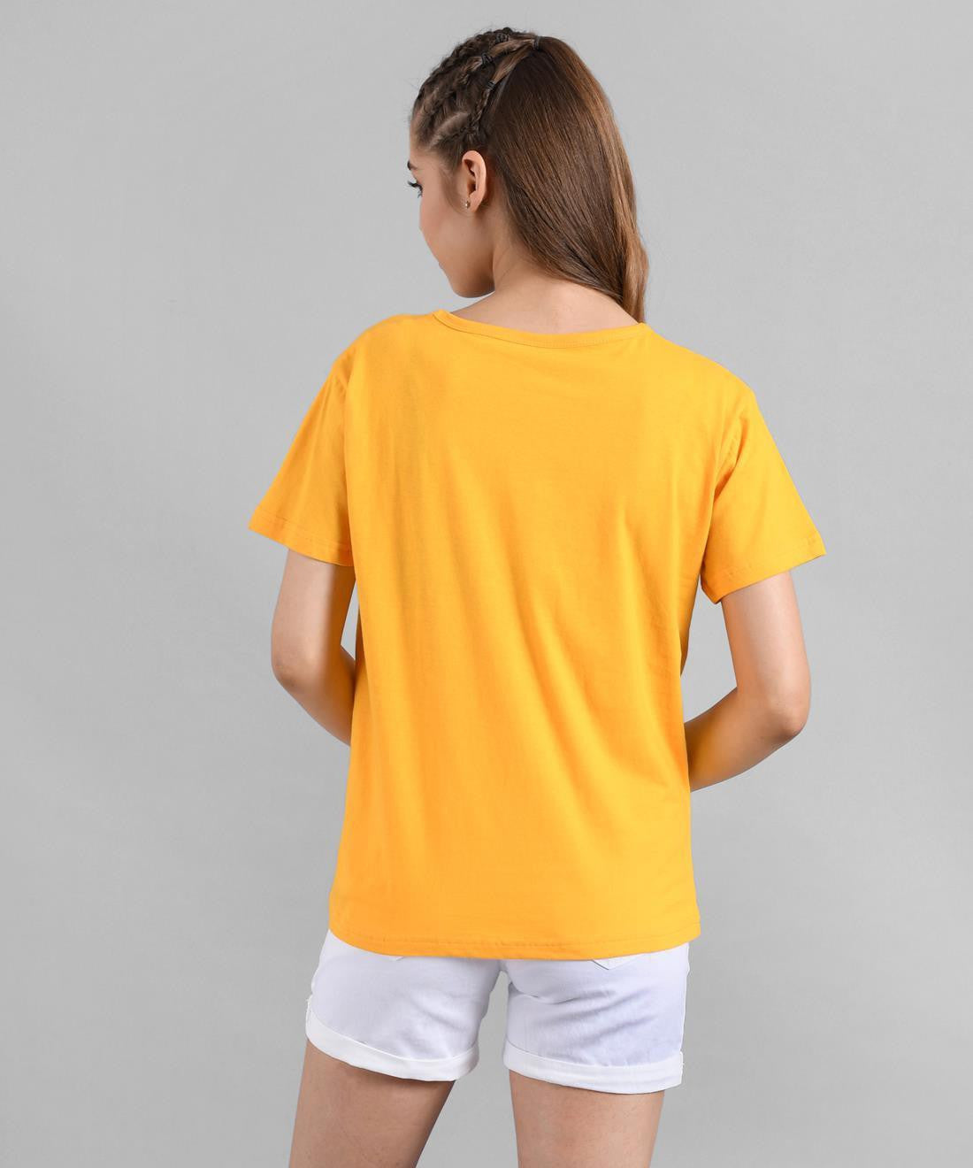 KOTTY Colorblock Women Round Neck Multicolor T-Shirt 