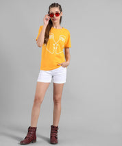 KOTTY Colorblock Women Round Neck Multicolor T-Shirt 