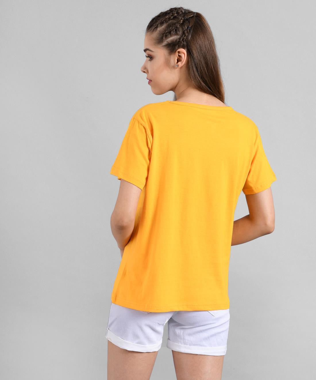 KOTTY Colorblock Women Round Neck Multicolor T-Shirt 