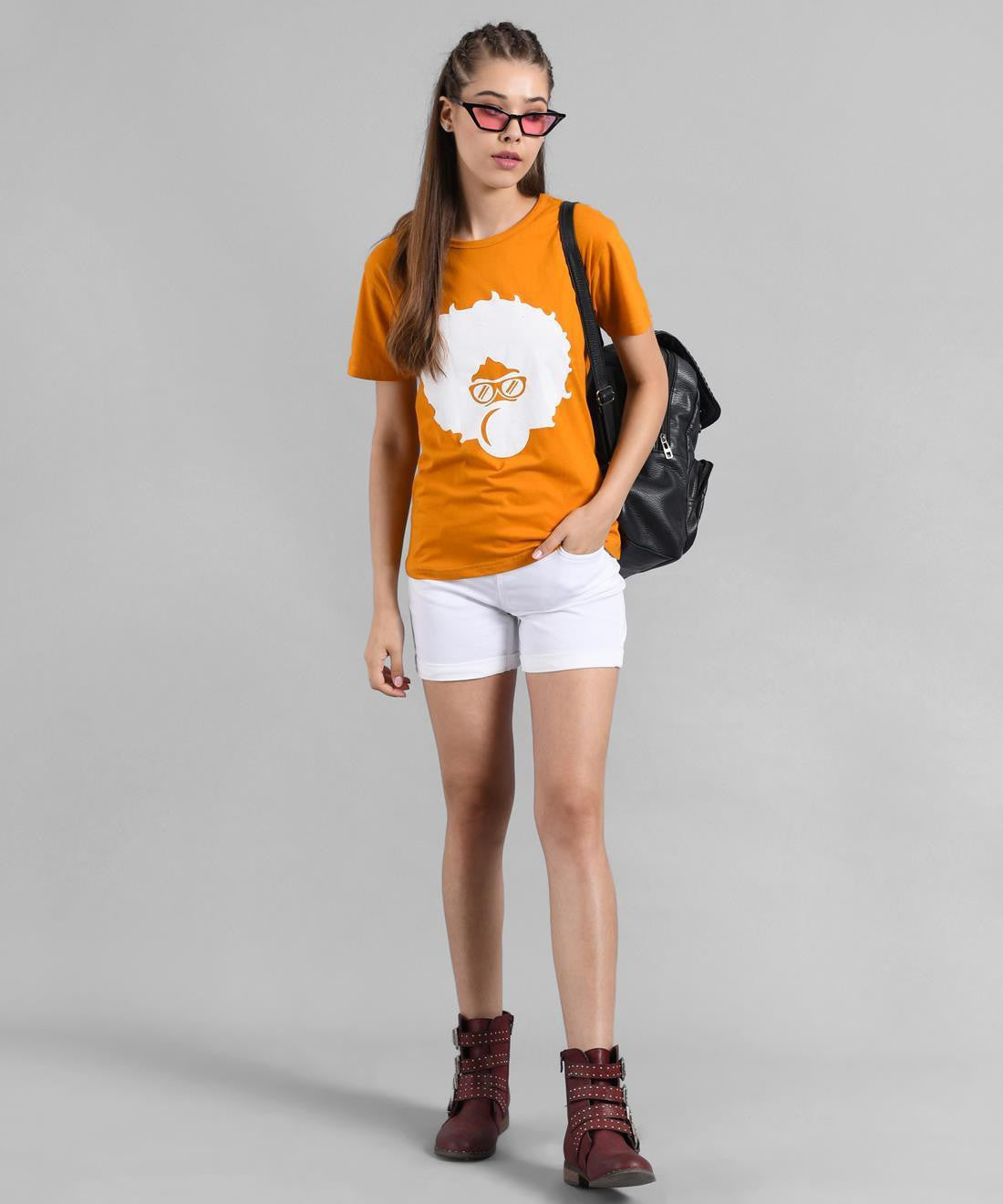 KOTTY Colorblock Women Round Neck Multicolor T-Shirt 