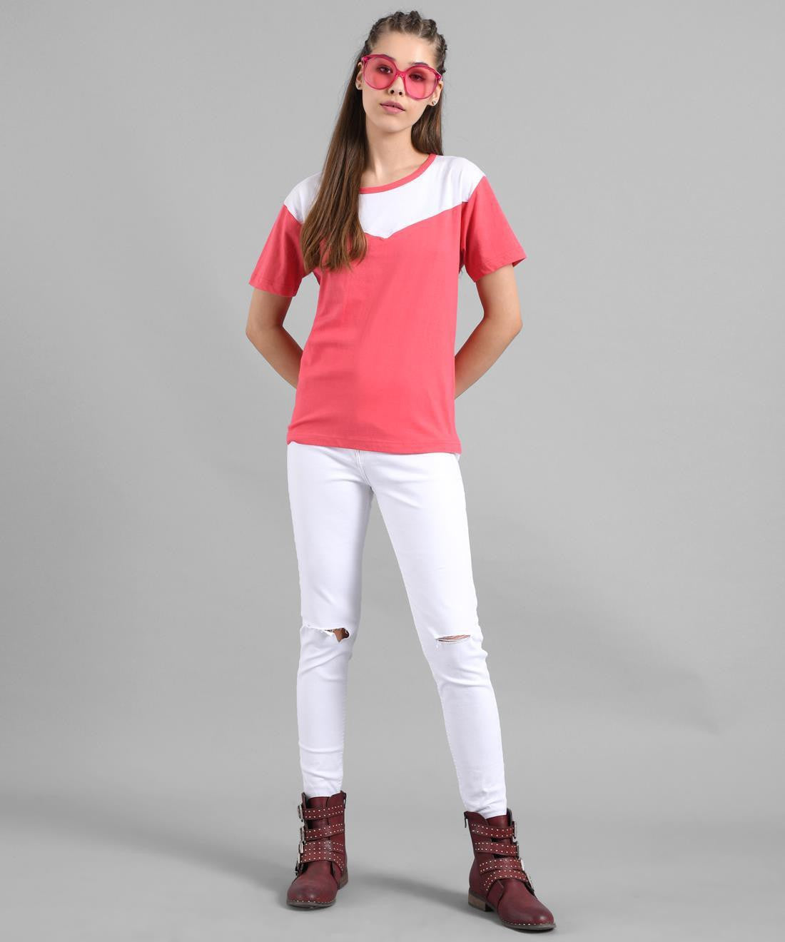 KOTTY Womens Attractive Casual T-Shirt