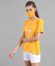 KOTTY Colorblock Women Round Neck Multicolor T-Shirt 