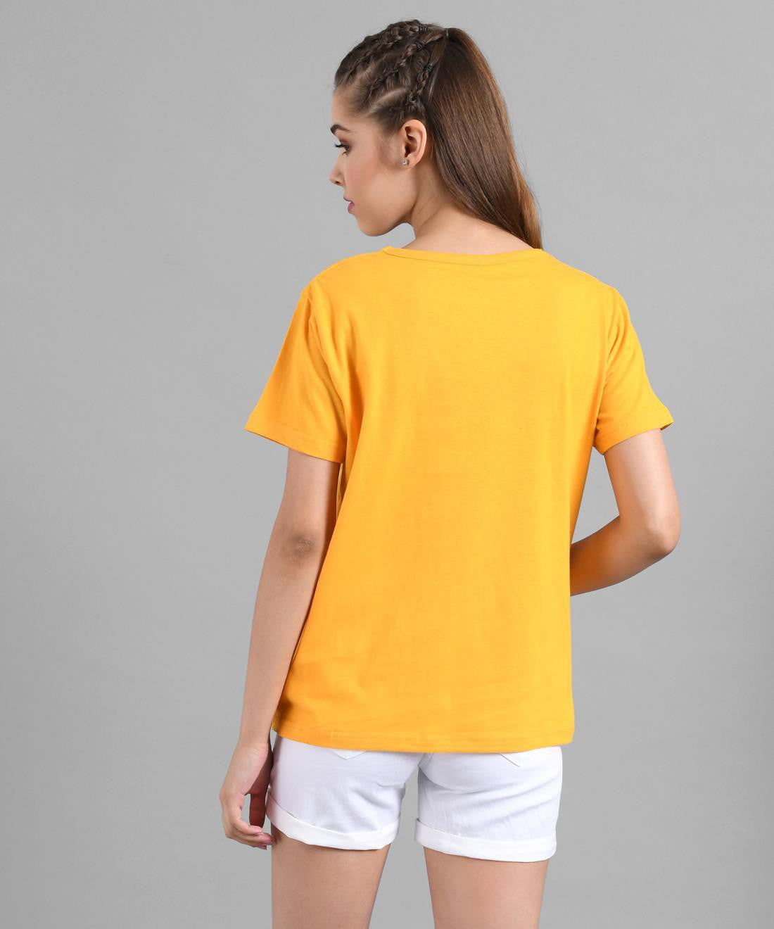 KOTTY Colorblock Women Round Neck Multicolor T-Shirt 