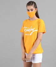 KOTTY Colorblock Women Round Neck Multicolor T-Shirt 