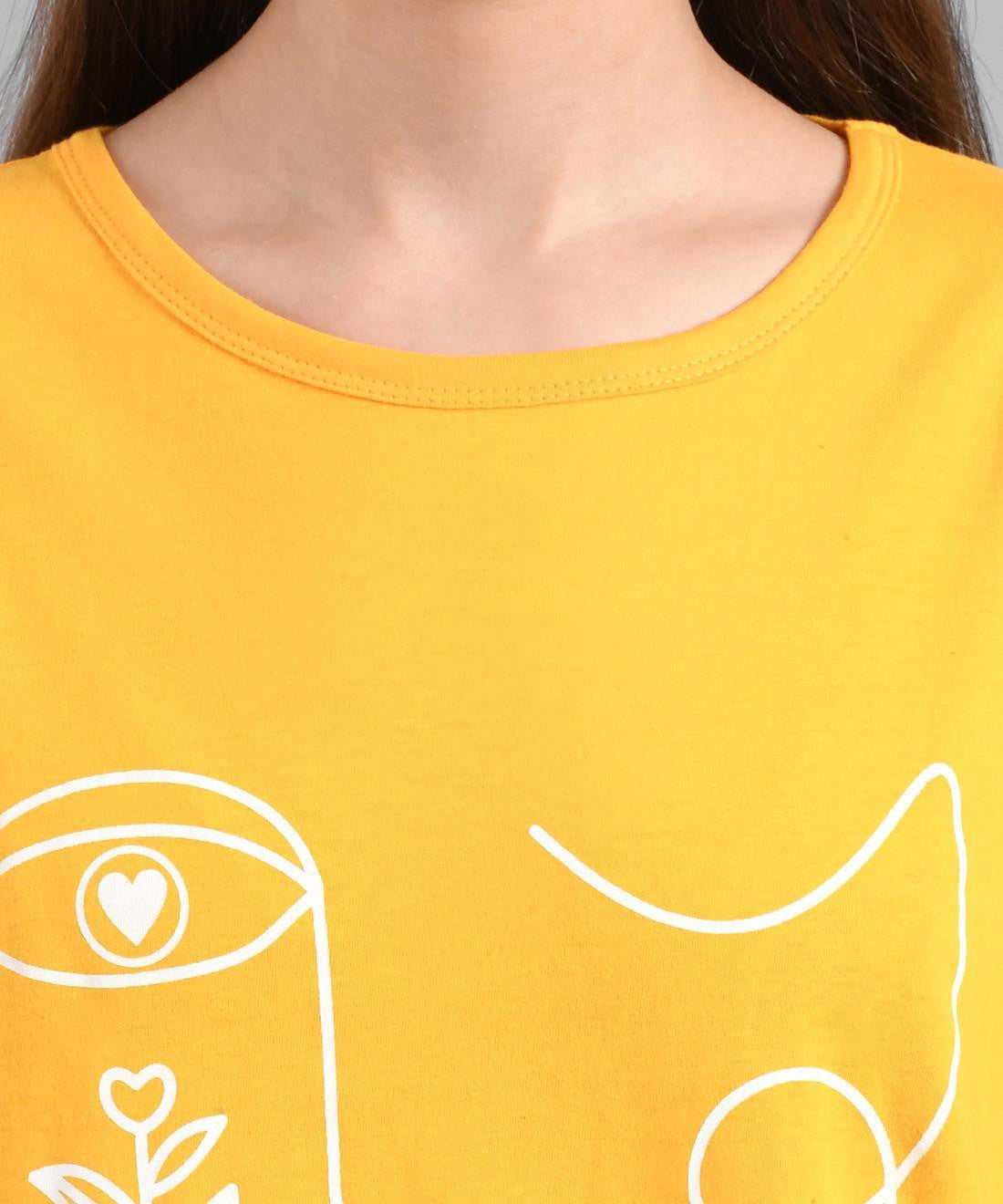 KOTTY Colorblock Women Round Neck Multicolor T-Shirt 