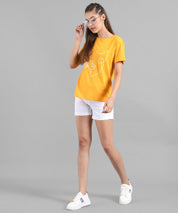 KOTTY Colorblock Women Round Neck Multicolor T-Shirt 